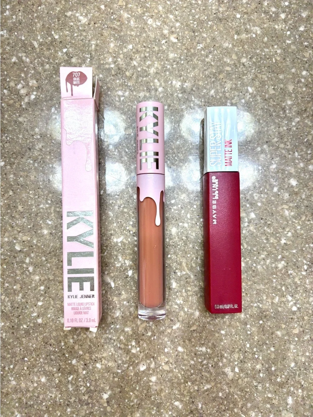 Kylie Cosmetics & Maybelline New York Matte Liquid Lipsticks